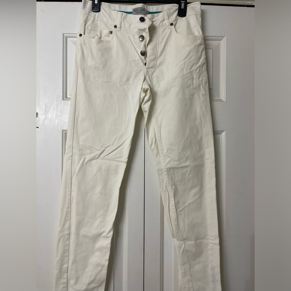 Bryland Harbour Island | White straight leg pants